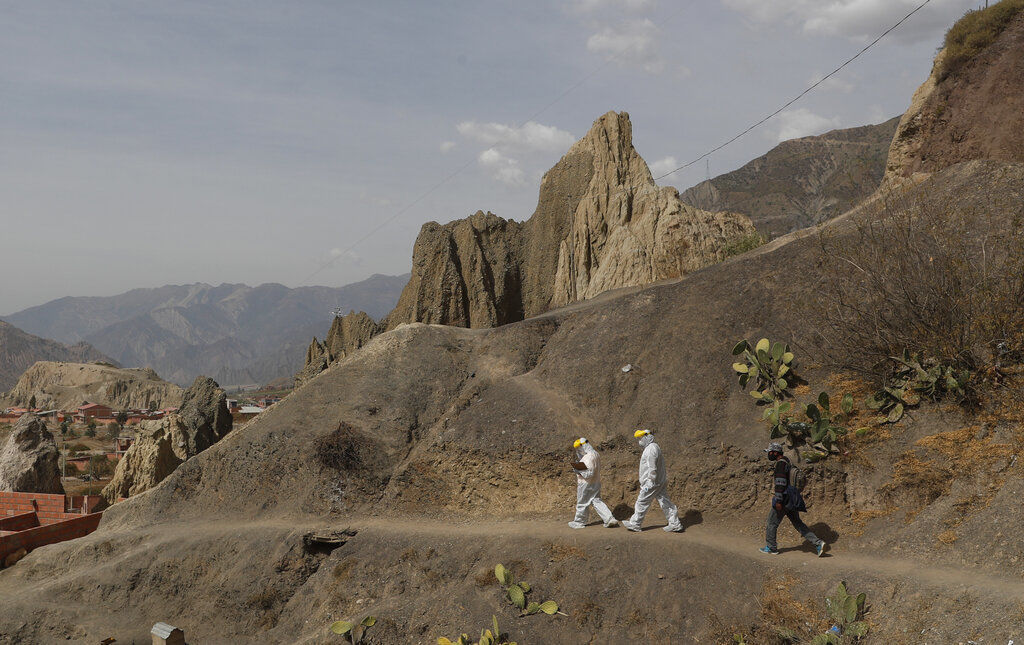 APTOPIX Virus Outbreak Bolivia